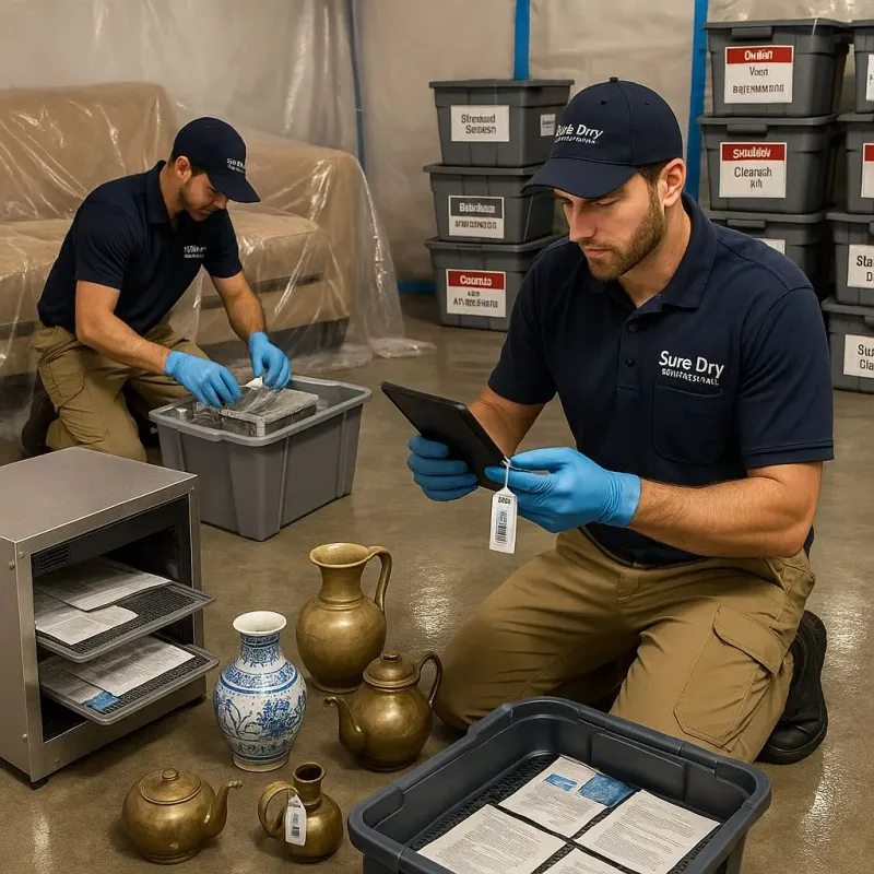 Content Protection and Restoration process in Birmingham, MI