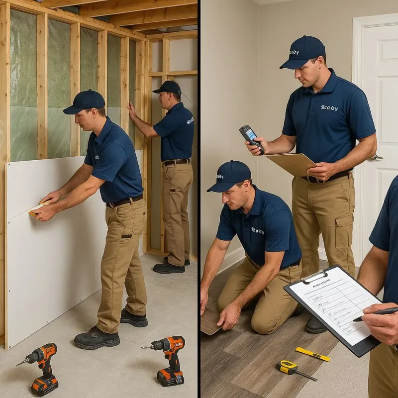 Repairs and Reconstruction process in Birmingham, MI