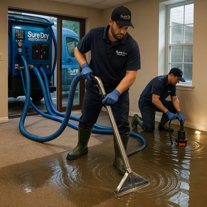 Water Extraction and Removal process in Birmingham, MI